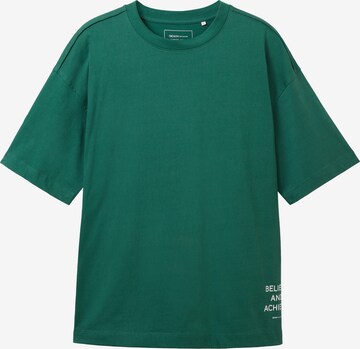 TOM TAILOR DENIM Skjorte i grønn: forside
