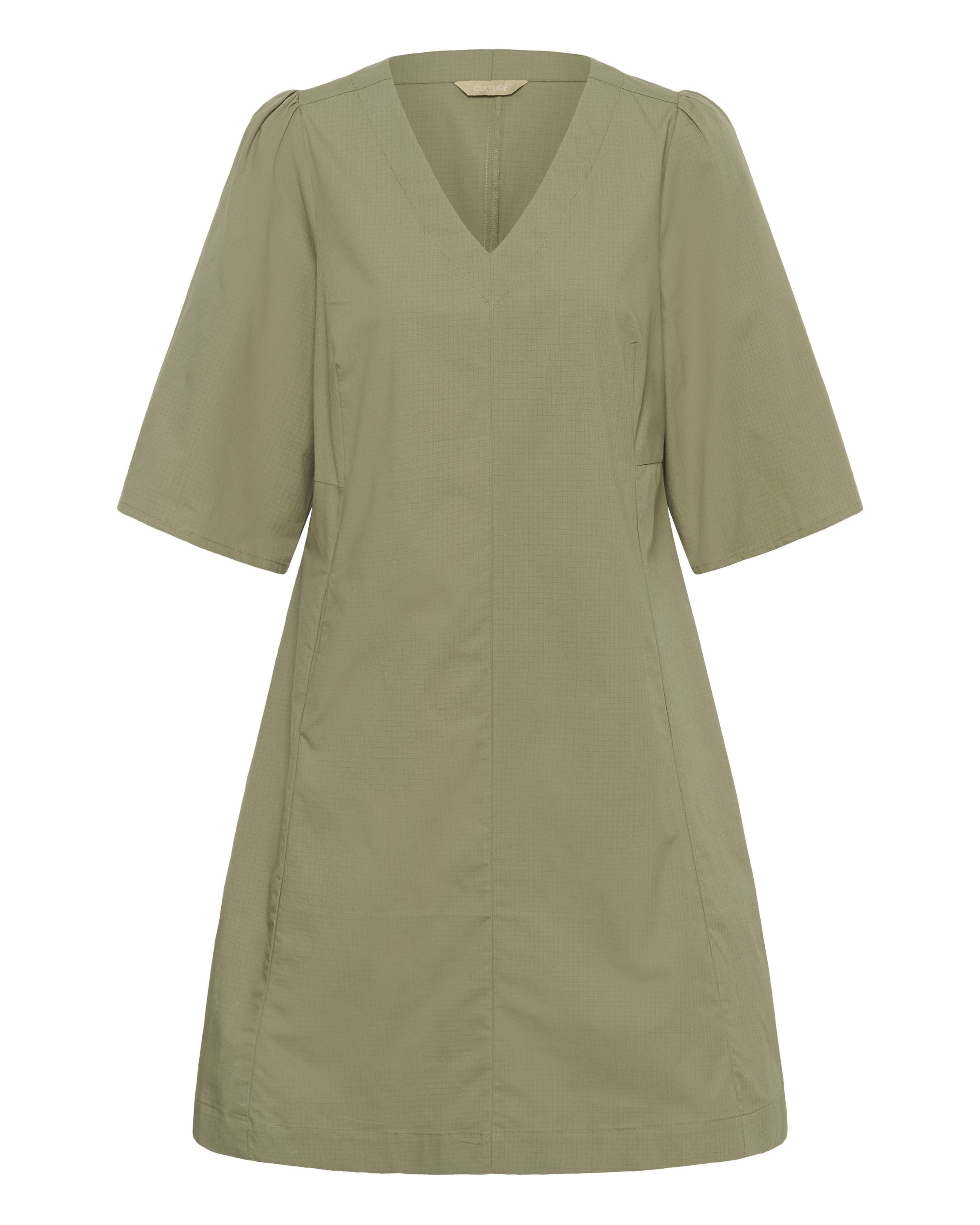CULTURE - Vestido 'CUBendine' en verde: frente