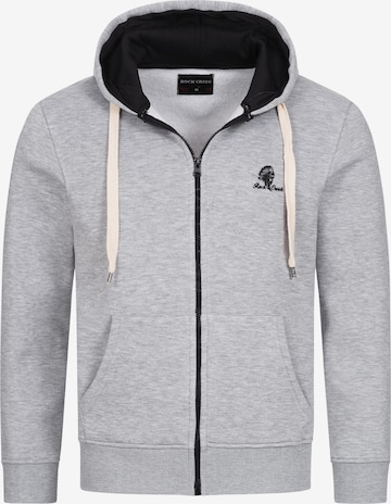 Rock Creek Zip-Up Hoodie in Grey: front