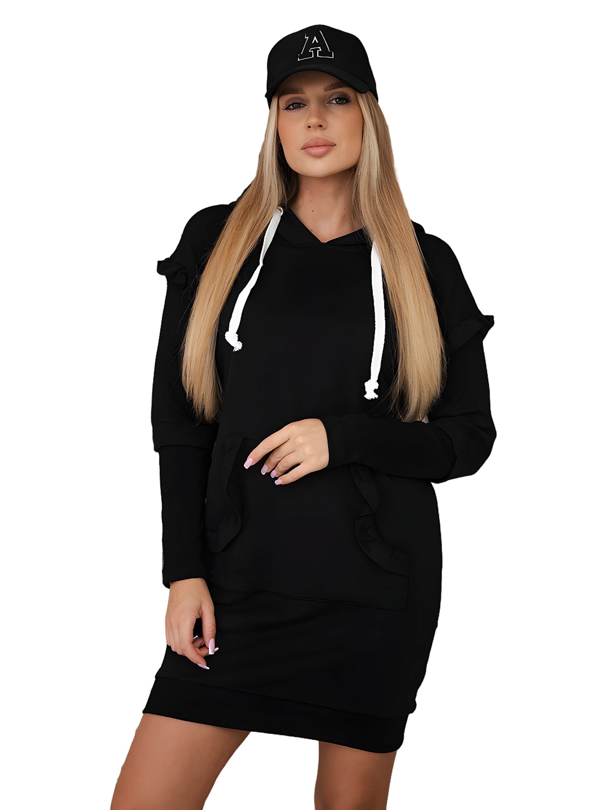 Lumera Kleid‌‌‌ in Schwarz: Vorderseite