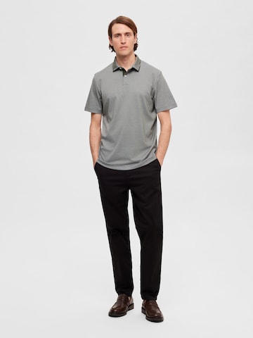 SELECTED HOMME Poloshirt 'Leroy' in Grün