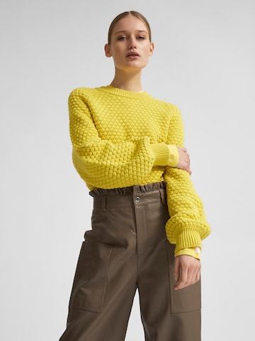 Pullover di SELECTED FEMME in giallo: frontale