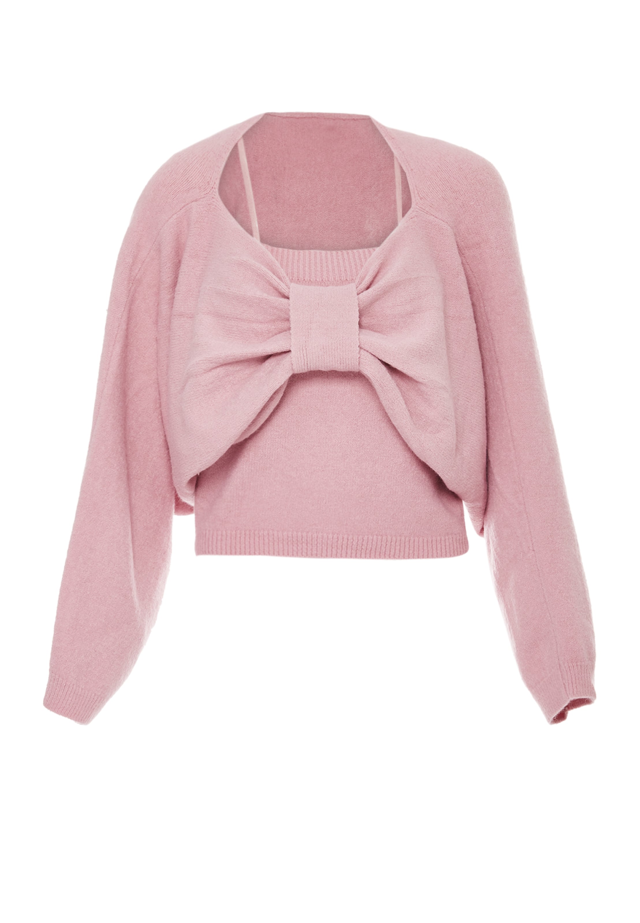 NALLY Trui in Roze: voorkant