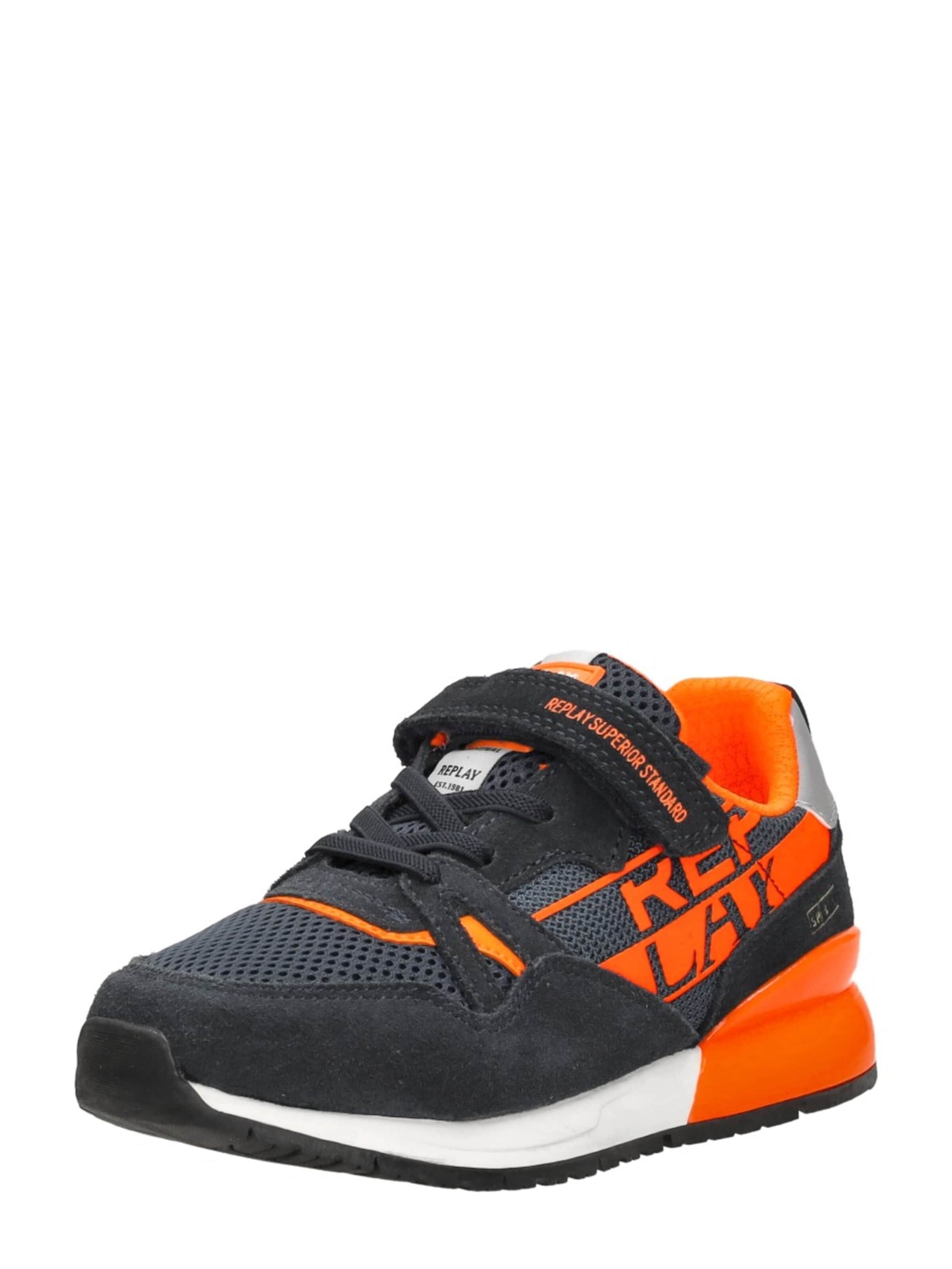 REPLAY Sneakers 'Shoot JR 11' in Blauw