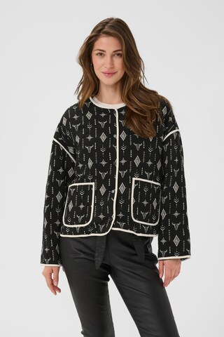 Cream Overgangsjakke 'Naomi' i sort: forside
