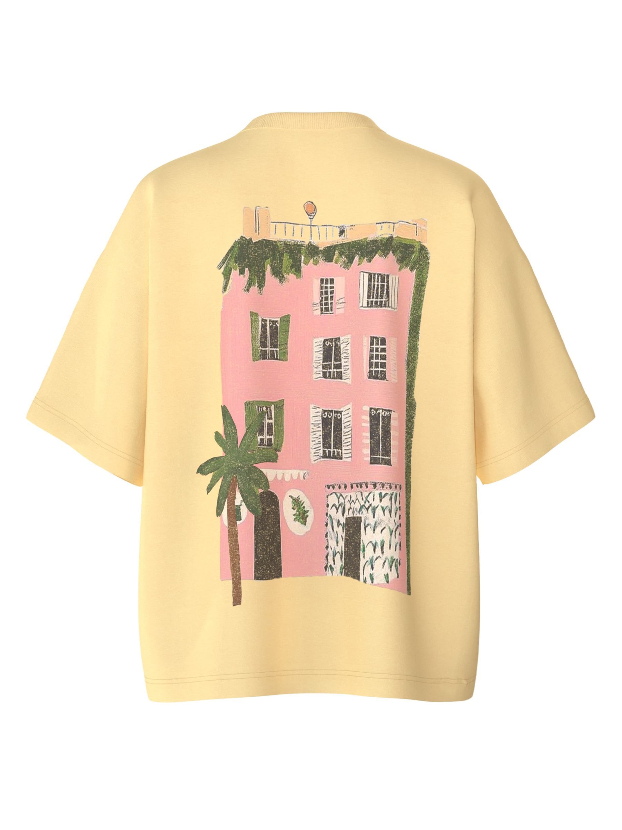 OBJECT - Camiseta 'OBJEliza' en amarillo