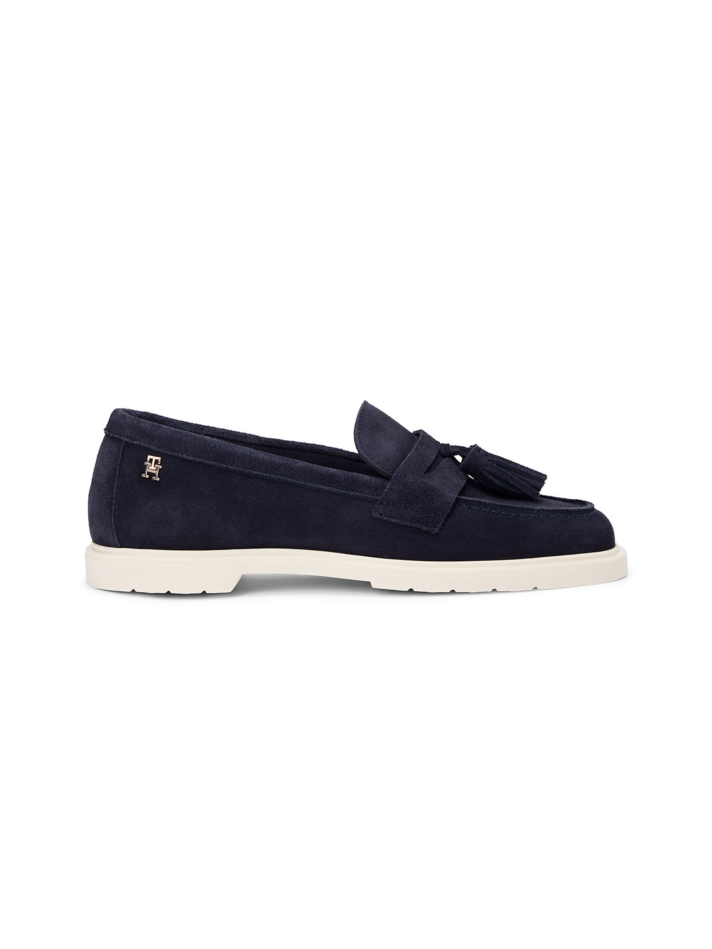 TOMMY HILFIGER Slipper in Blau