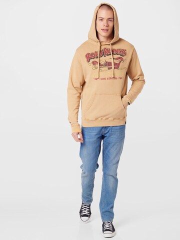 King Kerosin Sweatshirt 'Roadrunner' in Braun