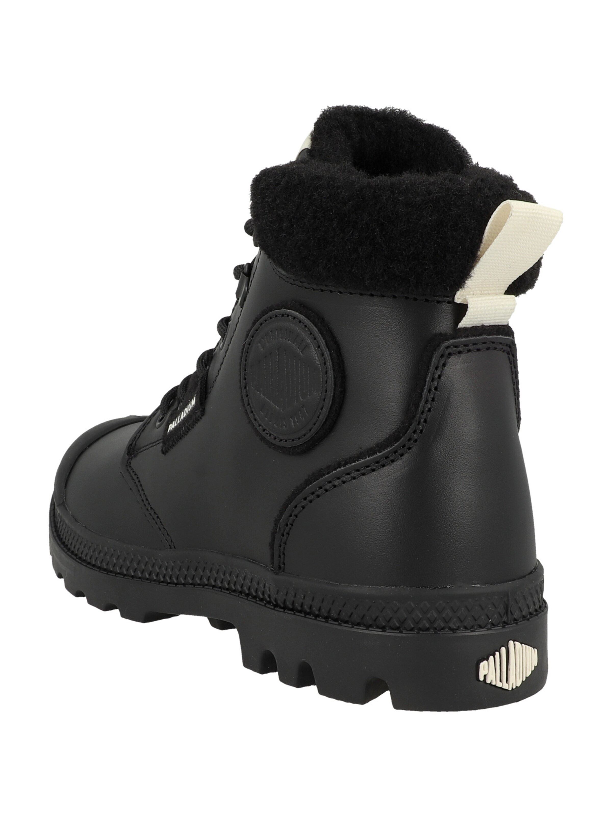 Palladium Veterlaarsjes 'Pampa' in Zwart