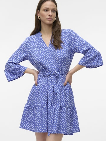 VERO MODA Shirt dress 'ZERA' in Blue