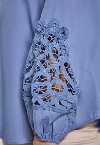 Camicia da donna di Usha in blu