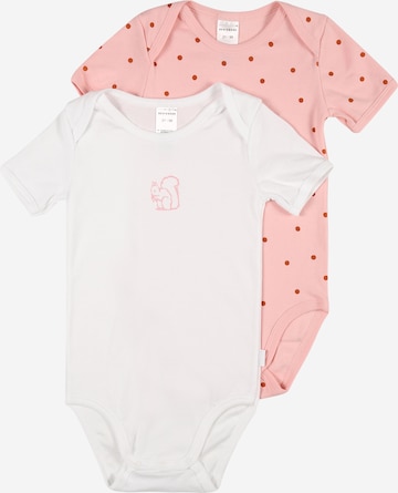 SCHIESSER Romper/Bodysuit in Pink: front