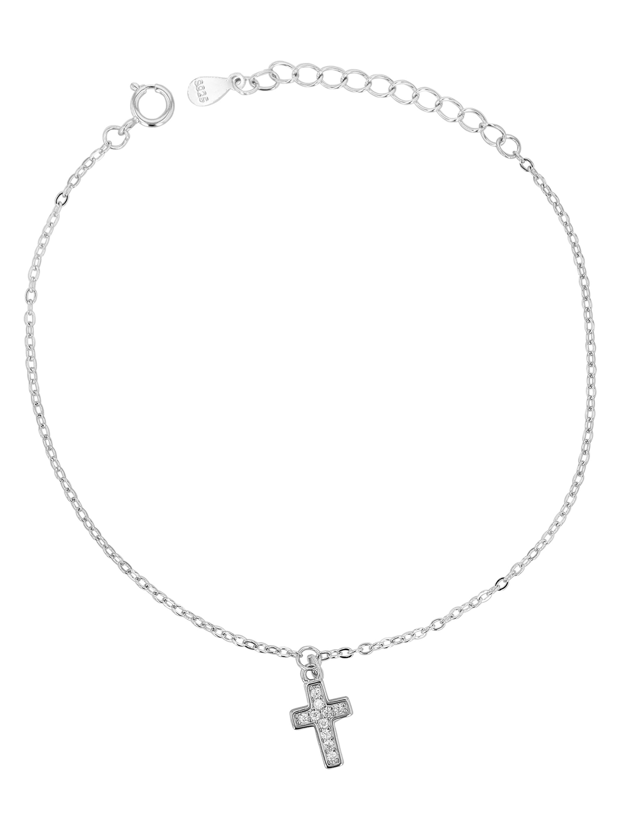 Akzent Bracelet in Silver: front