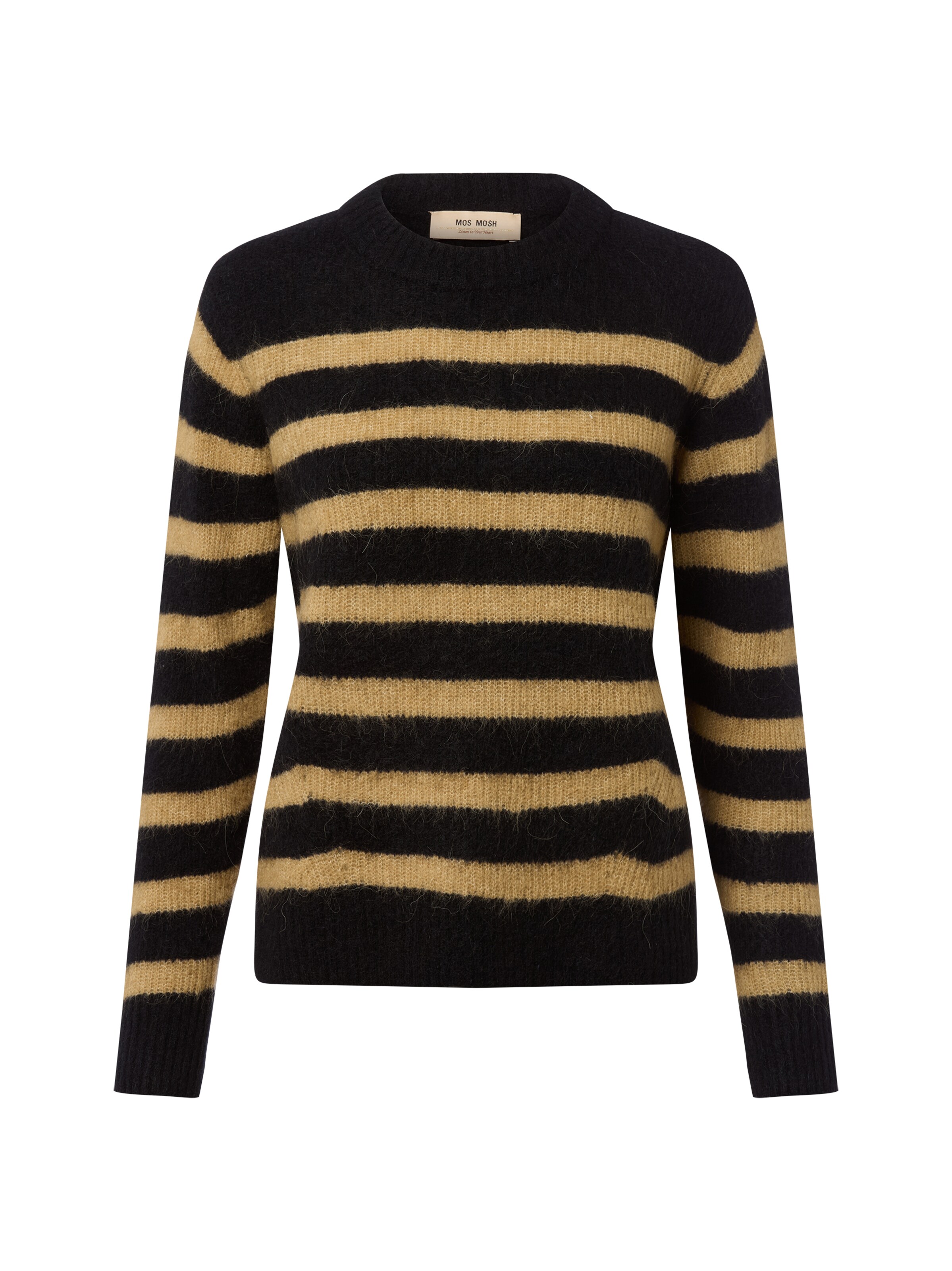 MOS MOSH Sweater ' MMThora ' in Brown: front