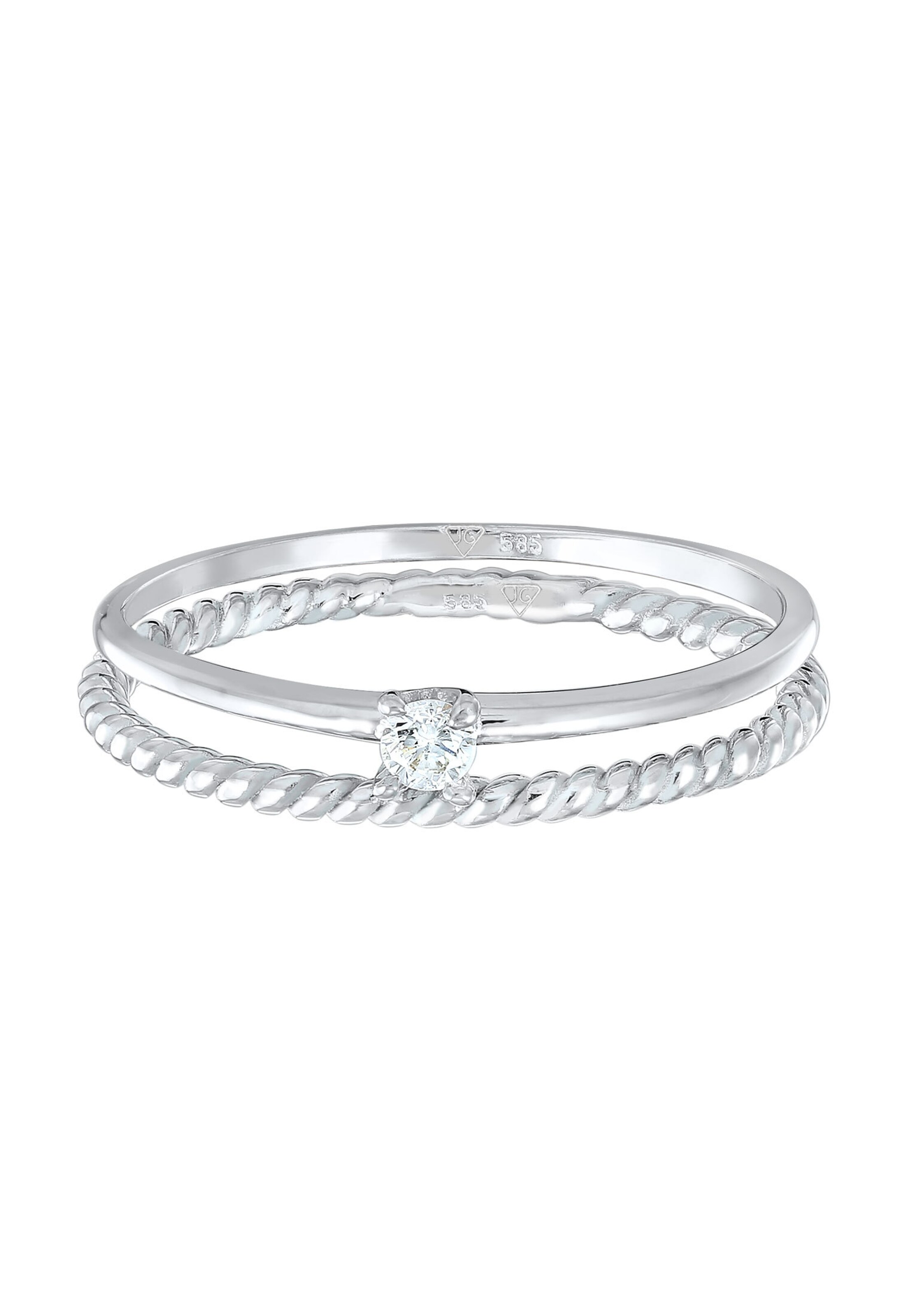 Elli DIAMONDS Ring in Silber