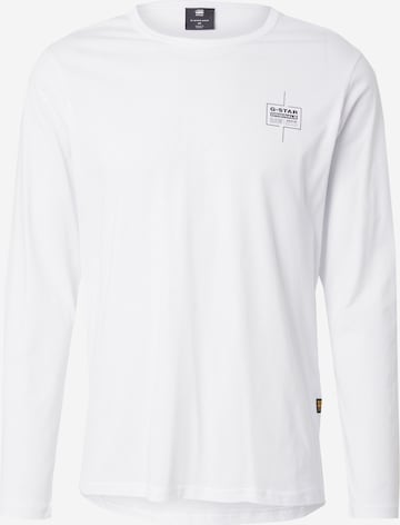 G-STAR Shirt in White: front