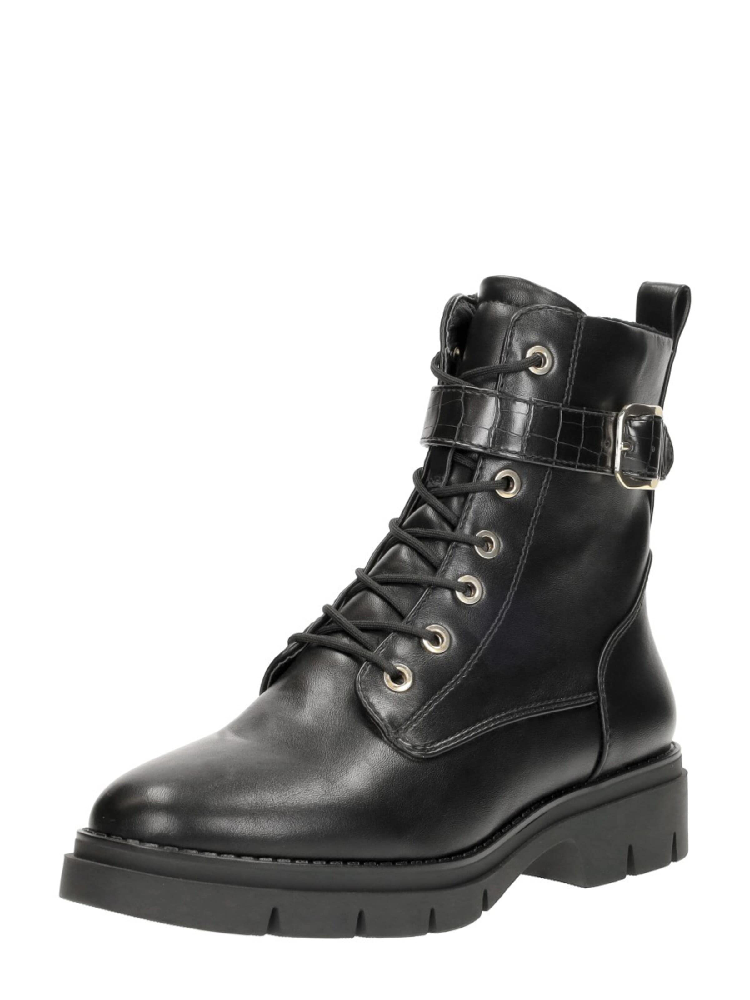 Tamaris Bottines à lacets en 37 en noir, Vue avec produit