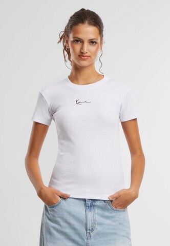 Karl Kani Shirt ' ' in Wit: voorkant