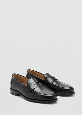 MANGO MAN Moccasins 'Venecimo' in Black