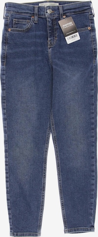 TOPSHOP Jeans in 26 in Blue: front