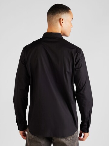 Just Cavalli Regular fit Button Up Shirt in Black