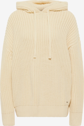 Pull-over oversize DreiMaster Vintage en jaune : devant