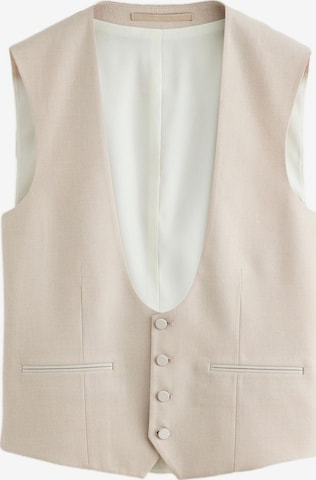 Gilet da completo di Next in beige: frontale