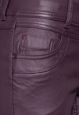 CECIL Slim fit Pants in Brown