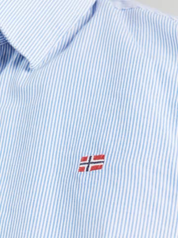 NAPAPIJRI Regular fit Overhemd 'G-GRAIE 1' in Blauw