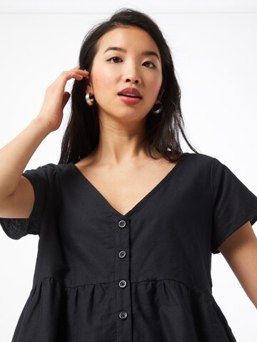 Motel Summer Dress 'DEIRA' in Black