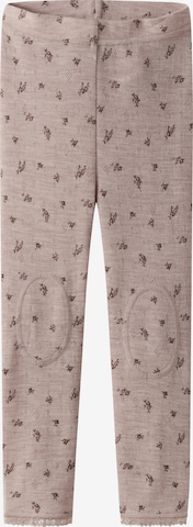 NAME IT Skinny Leggings 'NMFWang' in Grijs: voorkant