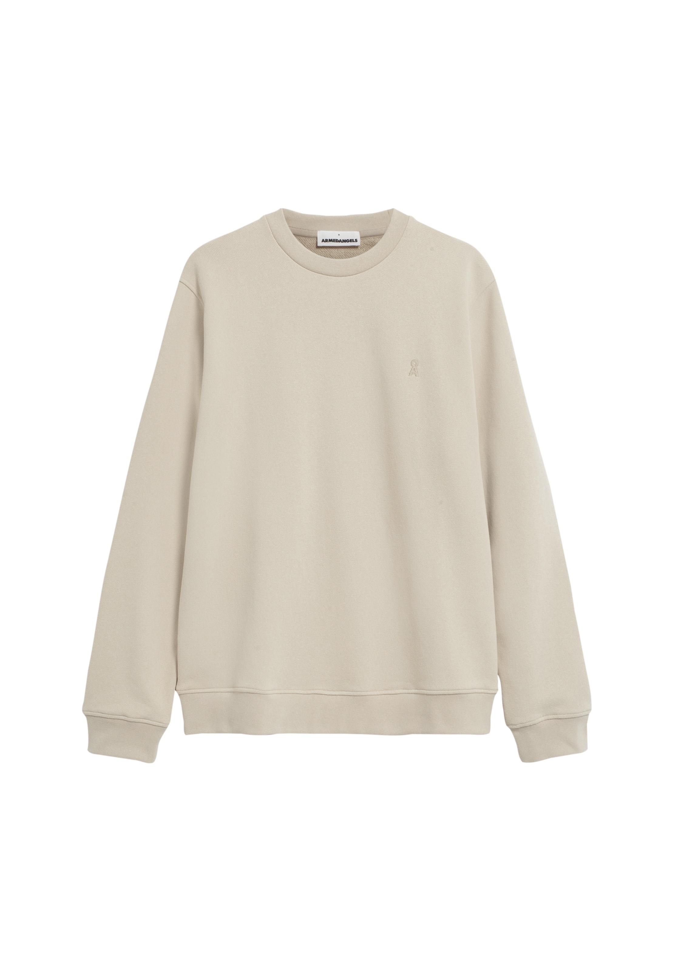 ARMEDANGELS Sweatshirt 'BAARO COMFORT' in Beige: Vorderseite