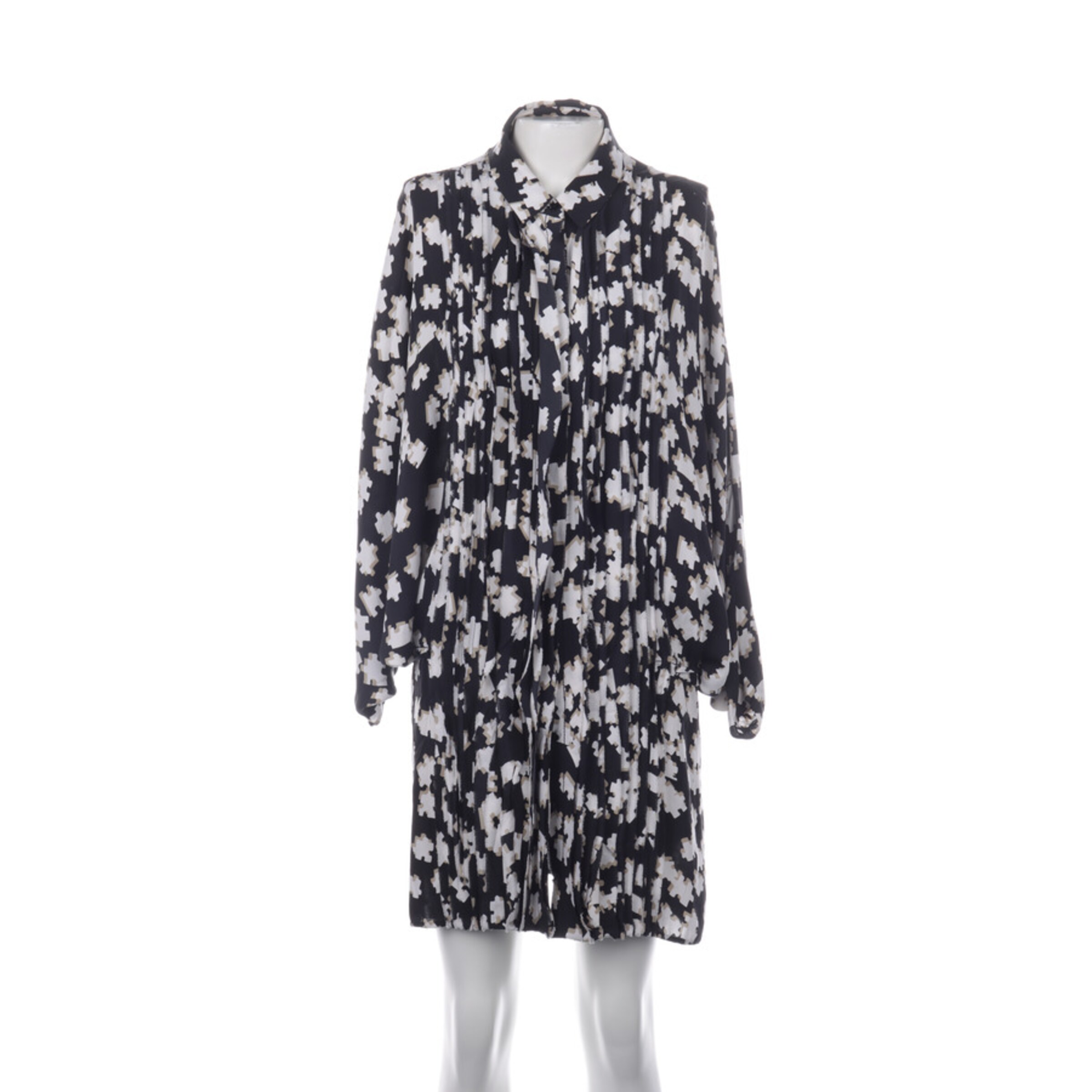 Diane von Furstenberg Bluse / Tunika XXS in Beige: Vorderseite