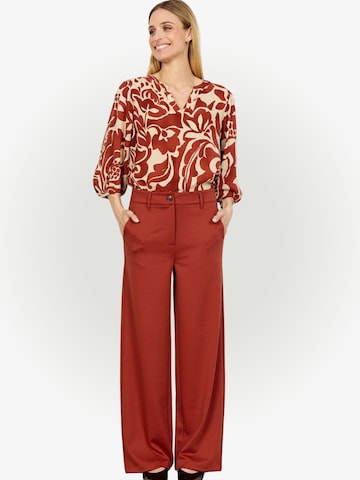 Soyaconcept Wide Leg Hose 'Daniela' in Rot