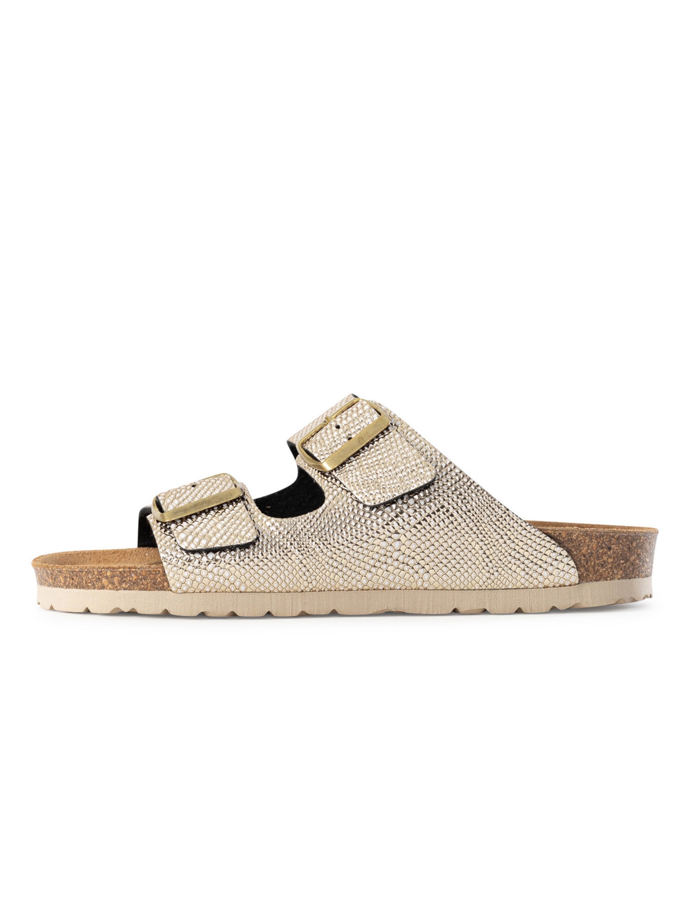 Bayton Чехли 'Atlas' в злато: отпред