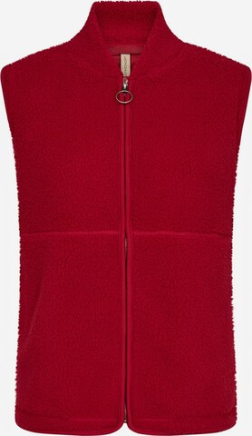 Soyaconcept Vest ' SC-ONYX ' in Red: front
