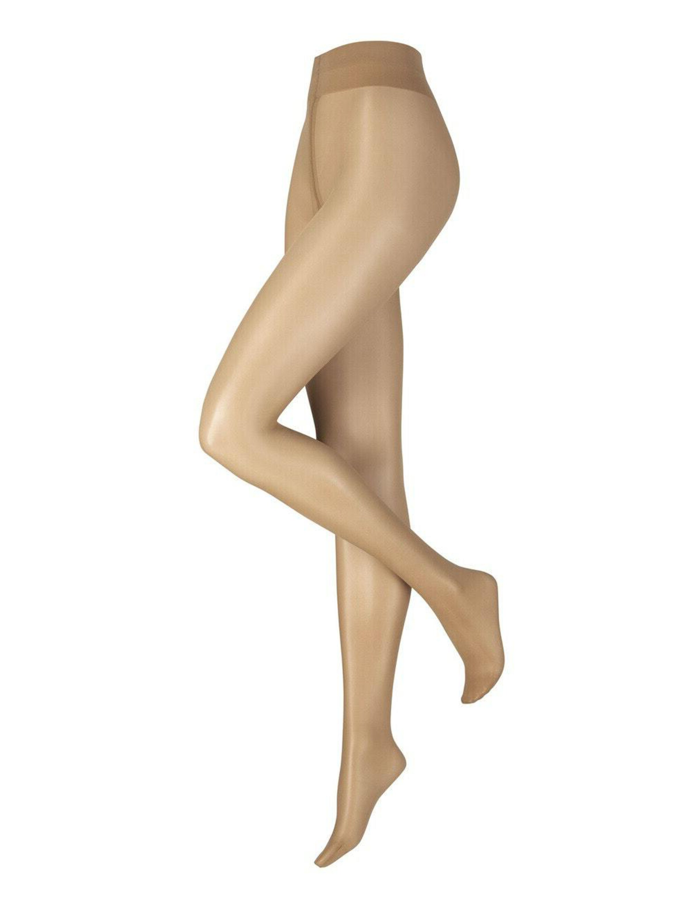 KUNERT Fijne panty in Beige: voorkant