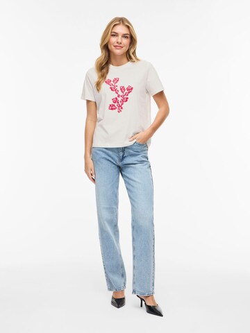 T-shirt 'VISYBILLA' VILA en blanc