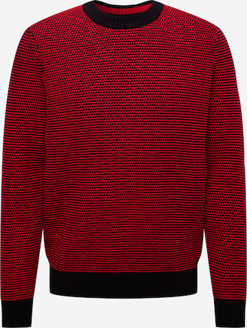 HUGO Red - Pullover 'Smarlon' em vermelho: frente