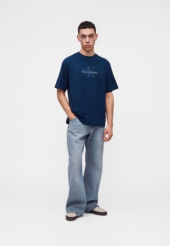 Calvin Klein Jeans - Camiseta en azul