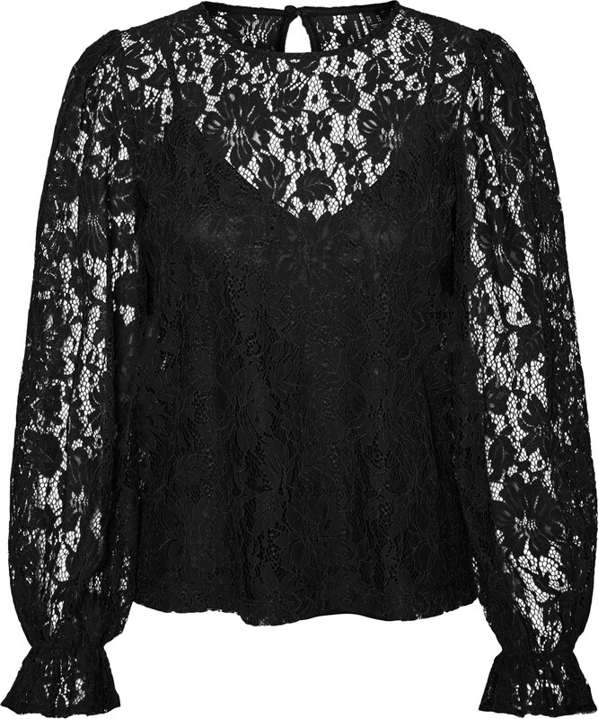 VERO MODA Bluse 'ROSE' in Schwarz VERO MODA Bluse 'ROSE' in Schwarz