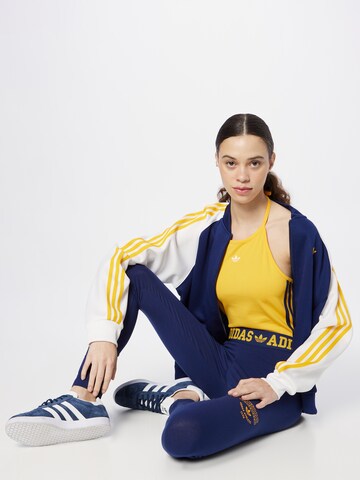 geltona ADIDAS ORIGINALS Palaidinė be rankovių 'Halter-Neck'