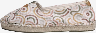 Toni Pons Espadrillas 'BLANES-TJ', krāsa - jauktu krāsu / balts, Preces skats