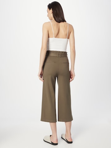 Wide Leg Pantalon à pince 'POPTRASH' ONLY en marron