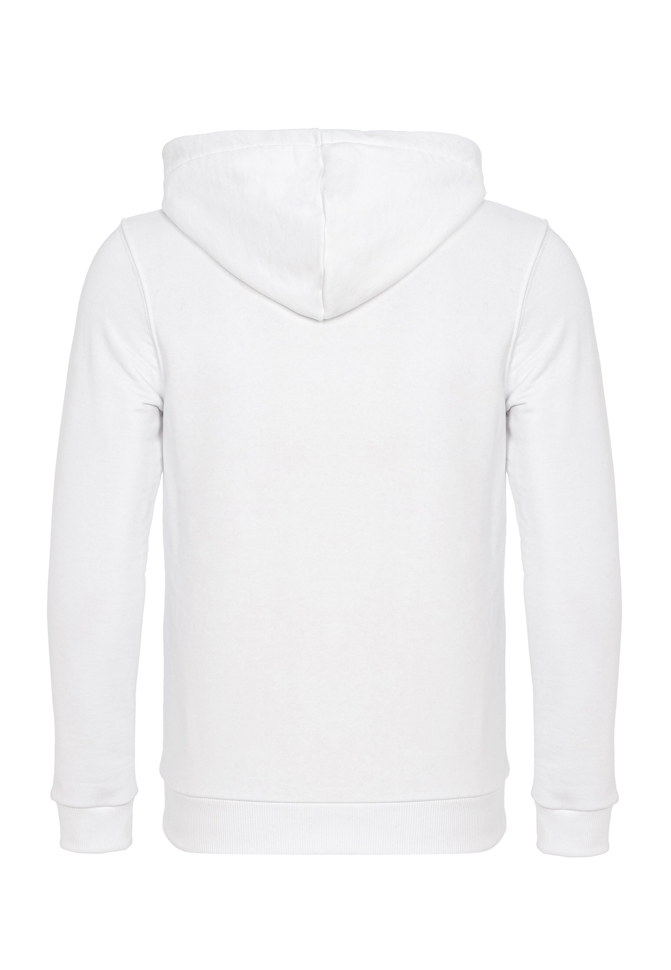 Männer Sweat Redbridge Kapuzenpullover 'Inglewood' in Weiß - DU93284 Männer Sweat Redbridge Kapuzenpullover 'Inglewood' in Weiß - DU93284