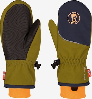 TROLLKIDS Gloves in Green: front