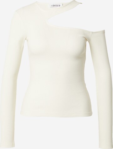 EDITED Shirt 'Vincenta' in White: front