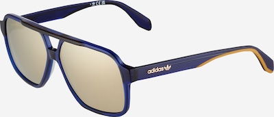 ADIDAS ORIGINALS Sunčane naočale u mornarsko plava / svijetlosmeđa / žuta, Pregled proizvoda