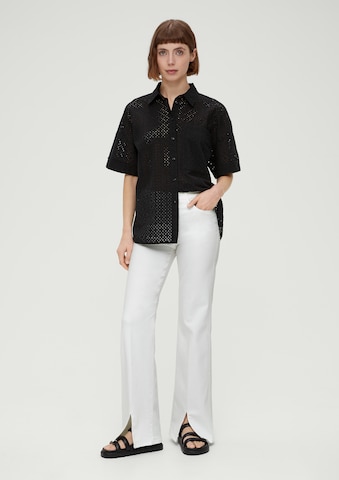 évasé Jean s.Oliver en blanc