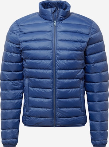 !Solid Between-season jacket in Blue: front